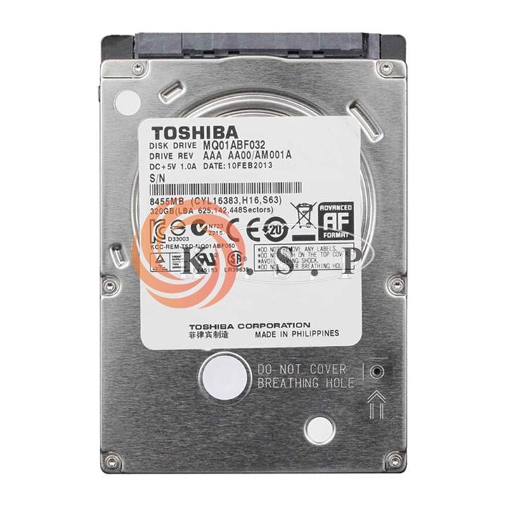 هارد لپ تاپ Hard Laptop 320GB Toshiba