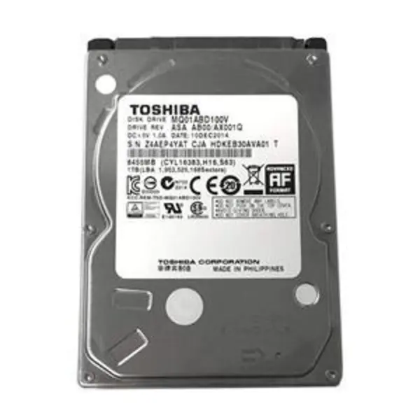 هارد داخلی لپ تاپ ساتا HDD TOSHIBA 1T.B LAPTAP