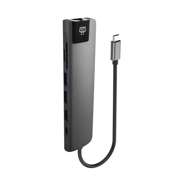 هاب یو اس بی USB Hub داک استیشن کی نت مدل K-MFCMS707
