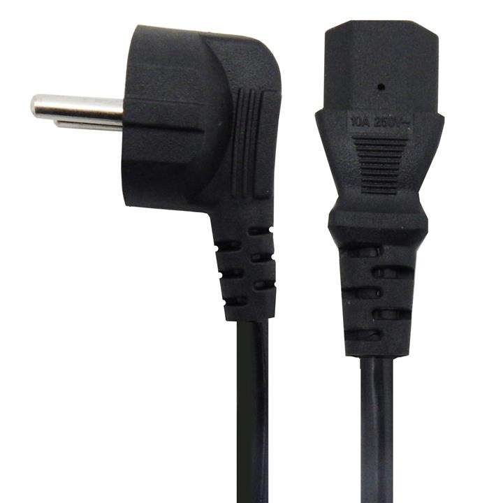 کابل برق کی نت پلاس مدل KP-C5003 به طول 10متر KNETPLUS KP-C5003 AC POWER CORD 10M