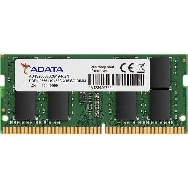 Laptop RAM: AData Premier SO-DIMM 32GB 2666MHz CL19