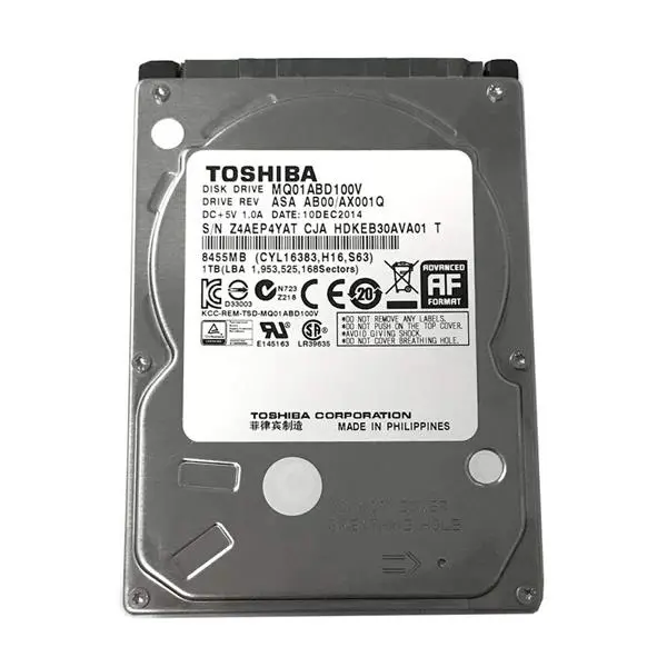 هارددیسک توشیبا لپ تاپ مدل MQ01ABD100V 1TB