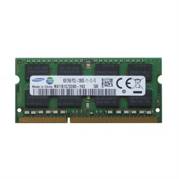 رم لپ تاپ سامسونگ ram samsung 8G pc3l-12800 1600mhz SAMSUNG 8GB PC3L-12800S SoDimm Notebook RAM Memory Module M471B1G73DB0 - 4