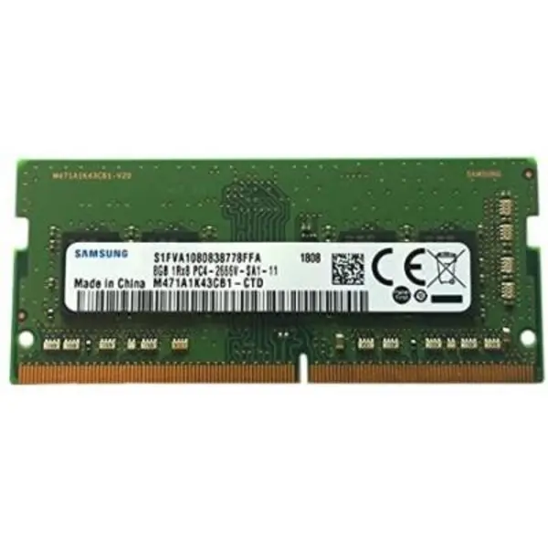 رم لپ تاپ سامسونگ ram samsung 8G pc3l-12800 1600mhz SAMSUNG 8GB PC3L-12800S SoDimm Notebook RAM Memory Module M471B1G73DB0 - 2