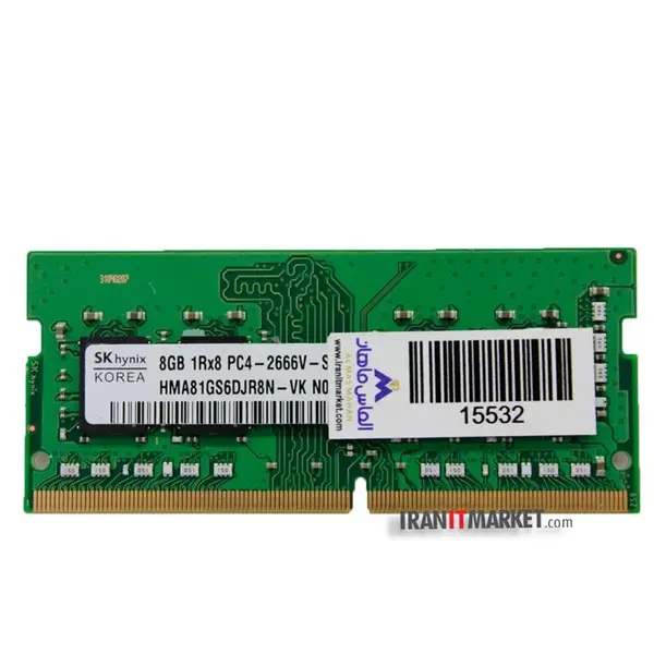رم لپ تاپ سامسونگ با حافظه ۸ گیگابایت و فرکانس ۲۶۶۶ مگاهرتز SAMSUNG DDR4 8GB 2666Mhz 1.2V Laptop Memory
