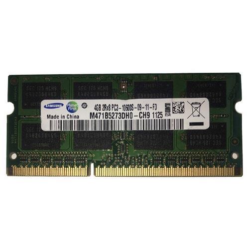 رم لپ تاپ سامسونگ مدل 1333 DDR3 PC3 10600s MHz ظرفیت 4گیگابایت Samsung DDR3 PC3 10600s MHz 1333 RAM - 4GB رم لپ تاپ