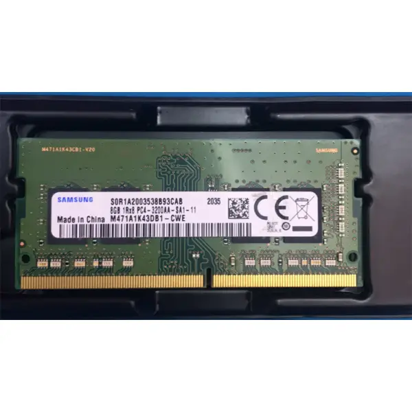 رم لپ تاپ سامسونگ مدل SAMSUNG DDR4 3200 MHz ظرفیت 8 گیگابایت