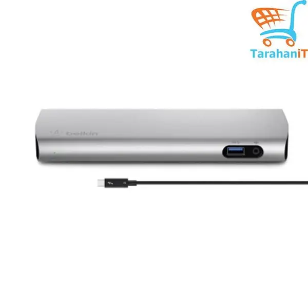 داک بلکین Thunderbolt 3 Express Docking Station به همراه یک متر کابل اتصال - - F4U095vf