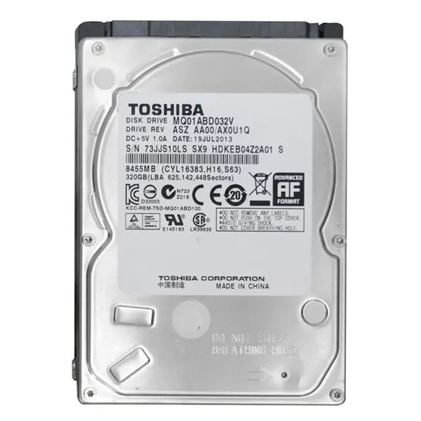 هارد لپ تاپ توشیبا Toshiba 320GB SATA II 5400RPM Laptop 320GB Sata 5400 RPM Hard Disk