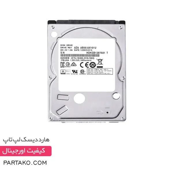هارد دیسک لپ تاپ توشیبا با ظرفیت ۱ ترابایت TOSHIBA MQ02ABD100H SSHD NoteBook Hard Drive 1TB