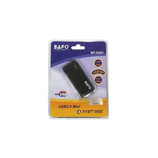 هاب USB 2.0 چهار پورت بافو مدل BF-H301 -