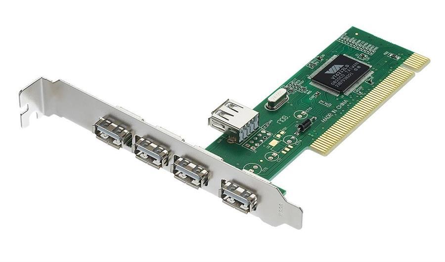 هاب USB2.0 چهار  پورت PCI پی نت P-net 4 Port USB 2.0 PCI Card