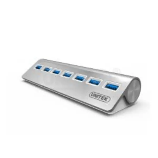 هاب USB 3.0 هفت پورت با قابلیت شارژ یونیتک مدلY-3187 Unitek Y-3187 7Port USB 3.0 Charging Hub