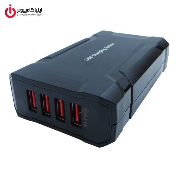 هاب شارژر USB هوشمند 4 پورت فرانت مدلUPA400  Faranet UPA400 4Port Desktop Charging Station