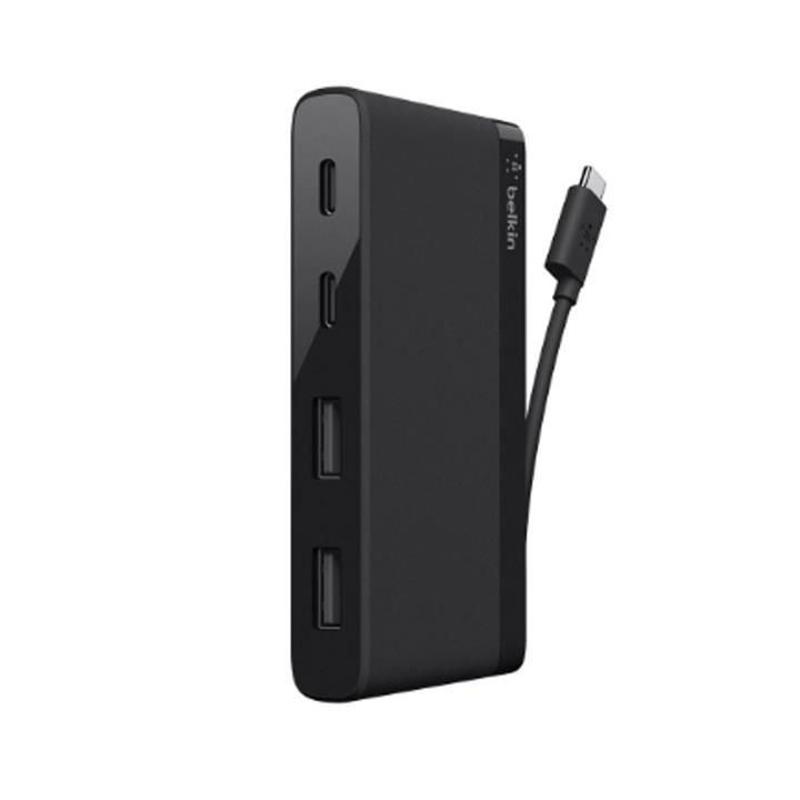 مینی هاب بلکین USB Type-C - دو پورت USB-C و دو پورت USB_A 3.0