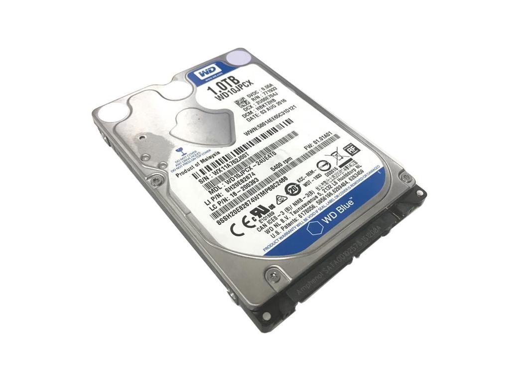 هارد دیسک لپ تاپ وسترن دیجیتال مدل WD10JPCX ظرفیت 1 ترابایت Western Digital WD10JPCX BLUE 1TB NoteBook Hard Drive