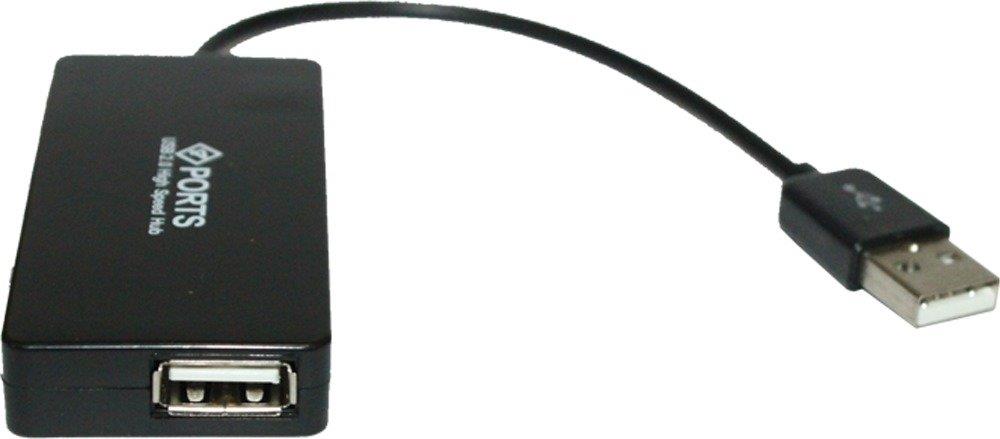 هاب WIPRO فلت 4 پورت USB2 WIPRO 4PORT FLAT USB2 HUB
