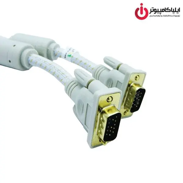 کابل وی جی ای فرانت مدل اچ دی بی 15 دوسر نر به طول 10 متر Faranet SVGA HDB15M/M VGA Cable 10m
