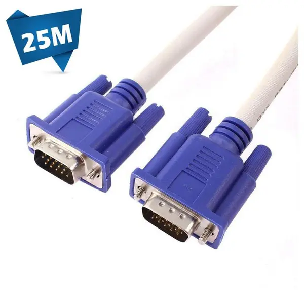 کابل 25 متری VGA مانیتور برند لمونتک (VGA 3+6 25M)