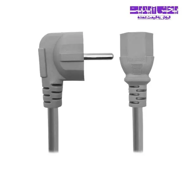 کابل برق 3 پین کامپیوتر دیتکس پلاس به طول 1.5 متر Detex Plus PC 3-Pin Power Cable 1.5m - 2
