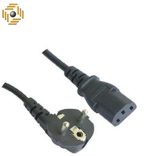 کابل برق سه پین منبع تغذیه کامپیوتر دی-نت طول 3 متر D-net 3-Pin Power Cable 3M