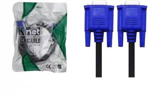 کابل 5 متری K-net مدل VGA Knet VGA cable 5m