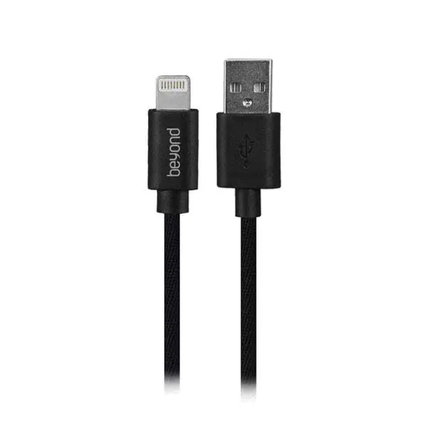 کابل شارژ آیفون و آیپد بیاند BA-341 طول 1 متر Beyond BA-341 Lightning Cable 1m