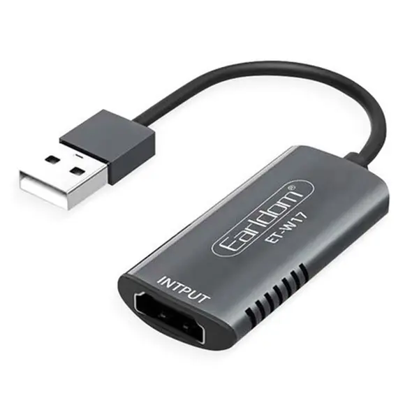 مبدل یو اس بی به اچ دی ام آی ارلدام Earldom ET-W17 USB to HDMI Converter - 3