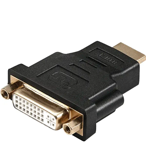 کابل و مبدل تبدیل HDMI M به DVI F رویال