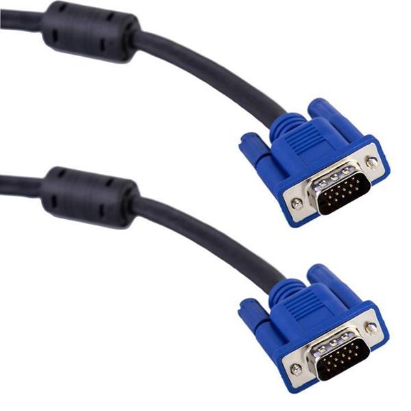 کابل دی نت مدل HD VGA همراه با اترنت به طول 5 متر Dnet VGA HD Cable With Ethernet 5m