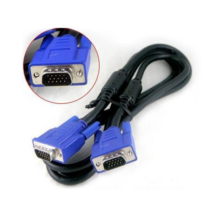 کابل دی نت مدل HD VGA همراه با اترنت به طول 5 متر Dnet VGA HD Cable With Ethernet 5m