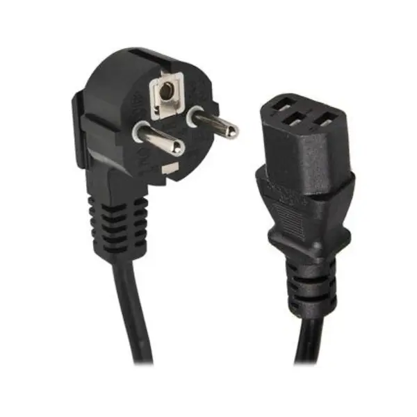 کابل برق سه پین منبع تغذیه کامپیوتر HP طول 1.8 متر - 3