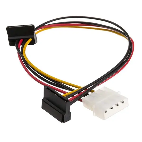 کابل و مبدل IDE TO 2 SATA POWER CABLE -- - 2