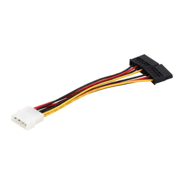 کابل و مبدل IDE TO 2 SATA POWER CABLE -- - 5