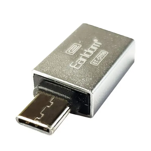 مبدل Micro USB به USB Type-C برند Earldom مدل ET-OT06 - - 5