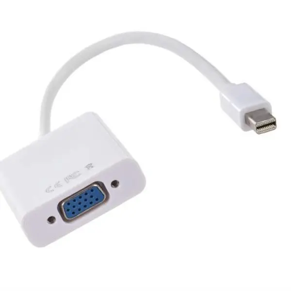 کابل و مبدل تبدیل minidisplay به VGA مدل 034 royal - 2