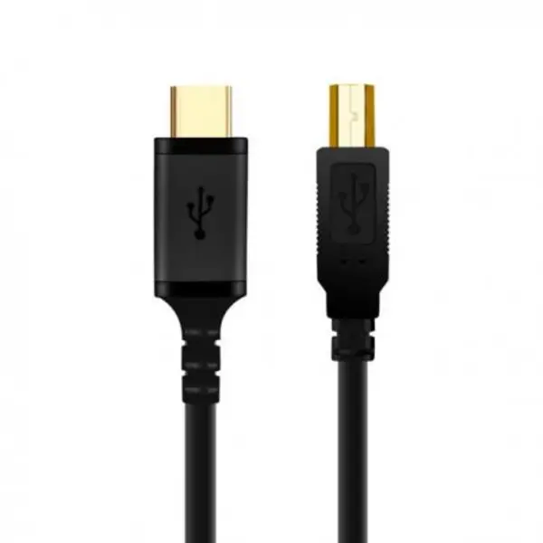 کابل miniUSB کی نت پلاس مدل KP-C2005 طول 1.5 متر Knet Plus KP-C2005 1.5m Type-C to miniUSB Cable - 2