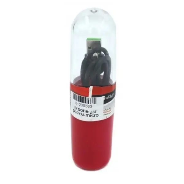کابل اندروید PCC285 پرووان ProOne PCC285 USB To MicroUSB Cable 1M - 3