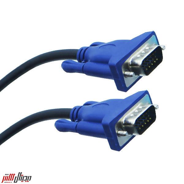 کابل Royal DVI 1.5m شیلددار Royal VGA Cable 1.5M