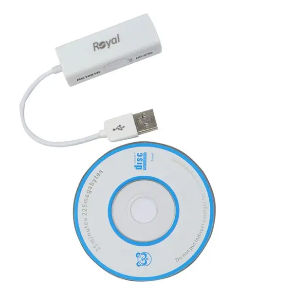مبدل کارت شبکه Royal RU-110 USB to LAN - 3