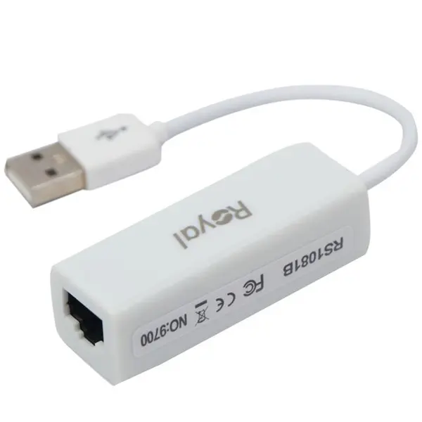 مبدل کارت شبکه Royal RU-110 USB to LAN - 5