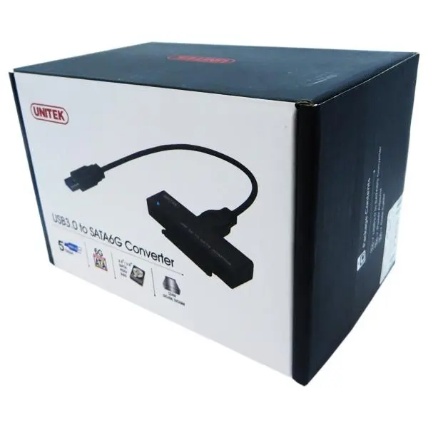 تبدیل Sata 6G به USB 3.0 یونیتک مدل Y-1039 Unitek Y-1039 Sata 6G To USB 3.0 Converter - 2