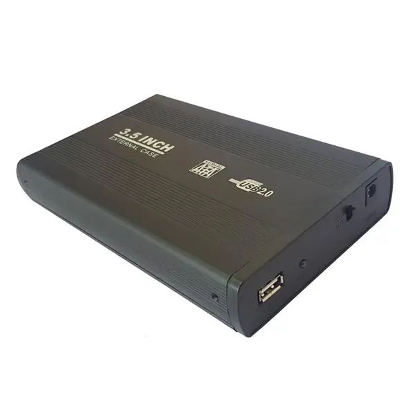 باکس تبدیل SATA به USB 2.0 هارددیسک 3.5 اینچ مدل E22 E22 SATA to USB 2.0 3.5 Inch Hard HDD Enclosure - 4