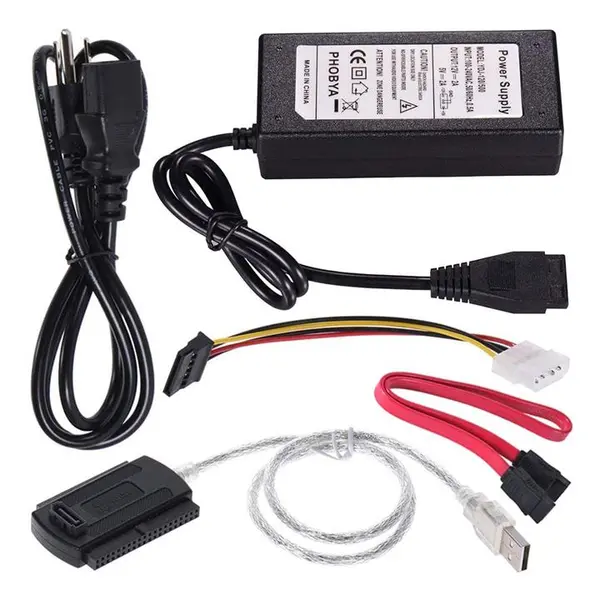 کابل و مبدل تبدیل USB2.0 به SATA/IDE کی نت مدل K-COU20IDE