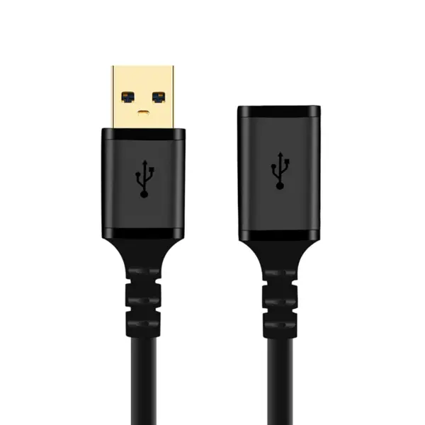 کابل افزایش طول USB3.0 کی نت پلاس مدل KP-C4022 طول 3 متر Knet Plus KP-C4022 USB 3.0 Extension Cable 3m - 3