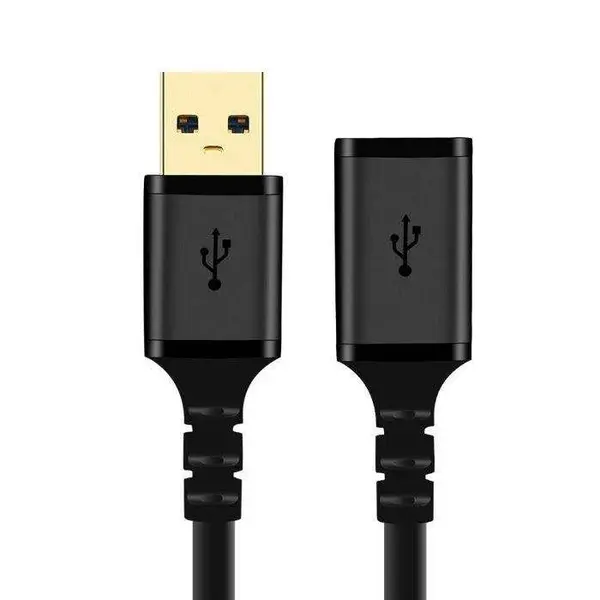 کابل افزایش طول USB3.0 کی نت پلاس مدل KP-C4022 طول 3 متر Knet Plus KP-C4022 USB 3.0 Extension Cable 3m - 5
