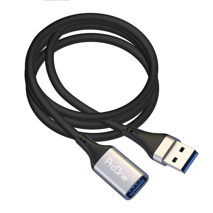 کابل افزایش طول USB 3.0 مدل PEC851 پرووان Proone PEC851 USB 3.0 extension cable, 2 meters long