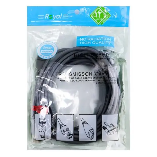 کابل افزایش طول USB رویال به طول 5 متر - - 4
