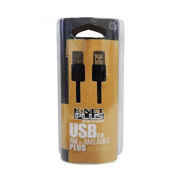 کابل USB کی نت پلاس مدل KP-C4012 طول 1.5 متر Knet Plus KP-C4012 USB 2.0 LINK Cable 1.5m