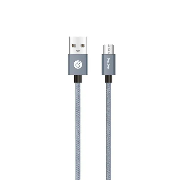 کابل تبدیل USB به microUSB پرووان مدل PCC195 طول 2 متر ProOne PCC195 USB To microUSB Cable 2M - 3